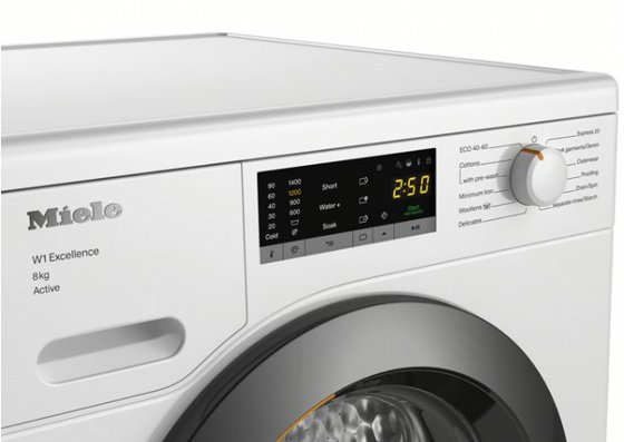 ����� ����� ��� ���� 8 �"� Miele ��� WEA125WCS ��� �� �������