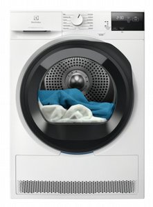 מייבש כביסה 9 ק"ג Electrolux Heat Pump דגם EDH6295BM חזית המייבש מייבש כביסה 9 ק"ג Electrolux Heat Pump דגם EDH6295BM חזית המייבש