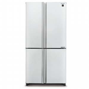 מקרר 4 דלתות 578 ליטר Sharp דגם SJ-8950W לבן חזית המקרר מקרר 4 דלתות 578 ליטר Sharp דגם SJ-8950W לבן חזית המקרר