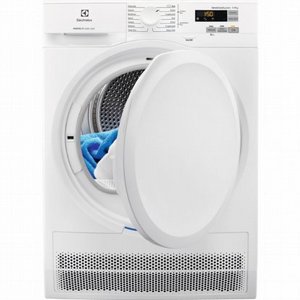 מייבש כביסה 7 ק"ג קונדנסור Electrolux דגם EW6C5722CM חזית המייבש מייבש כביסה 7 ק"ג קונדנסור Electrolux דגם EW6C5722CM חזית המייבש