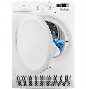 מייבש כביסה 7 ק"ג קונדנסור Electrolux דגם EW6C5752CM חזית המייבש מייבש כביסה 7 ק"ג קונדנסור Electrolux דגם EW6C5752CM חזית המייבש