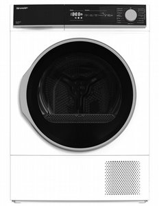 מייבש כביסה קונדנסור שארפ משאבת חום 8 ק״ג KD-HP82LW מייבש כביסה קונדנסור שארפ משאבת חום 8 ק״ג KD-HP82LW