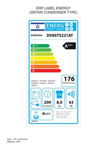 ����� ����� Samsung DV8ST5221AT ������