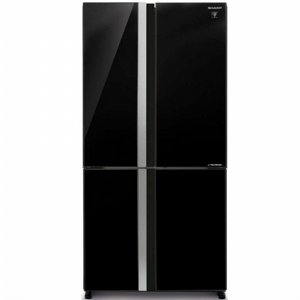 מקרר 4 דלתות 611 ליטר Sharp דגם SJ-8841-BK זכוכית שחורה חזית המקרר מקרר 4 דלתות 611 ליטר Sharp דגם SJ-8841-BK זכוכית שחורה חזית המקרר