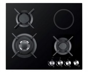 כיריים גז משולב קרמי 60 ס"מ לקאזה דגם LCT601C שחור דגם חדש 2025 כיריים גז משולב קרמי 60 ס"מ לקאזה דגם LCT601C שחור דגם חדש 2025