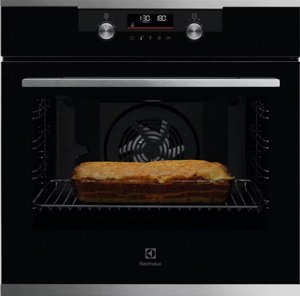 תנור אפייה בנוי פירולטי 71 ליטר Electrolux דגם EOP7528X חזית התנור תנור אפייה בנוי פירולטי 71 ליטר Electrolux דגם EOP7528X חזית התנור