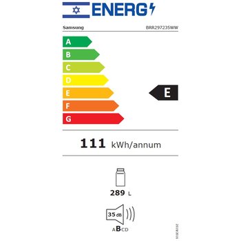���� �������� ����� ����� 288 ���� Samsung ������ ��� BRR297235WW