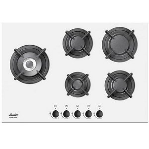 כיריים גז 5 להבות מבית SAUTER סאוטר דגם SHG755W זכוכית לבנה כיריים גז 5 להבות מבית SAUTER סאוטר דגם SHG755W זכוכית לבנה