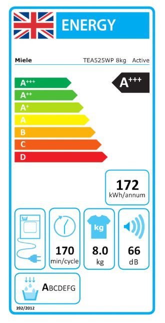  ����� ����� �8 ��"� �������� Miele ��� TEA525WP ��� ������ ����� ������